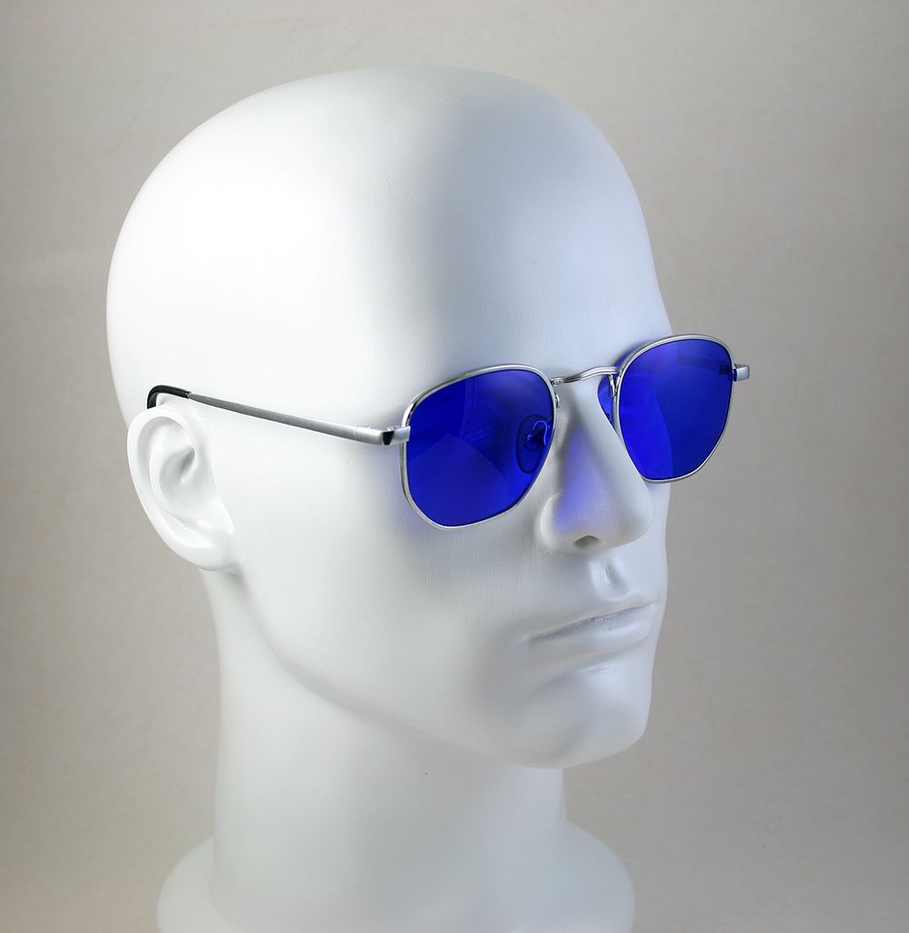 Mens Round Square Silver Metal Aviator Sunglasses Hi Tek Model 3888 Hi Tek Webstore